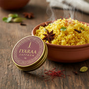 Iyaraa Luxury Saffron – 2g Tin of Pure, Handpicked Persian Threads Iyaraa